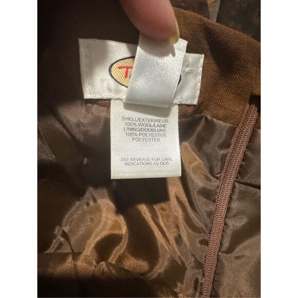 Talbots 100% wool Chablis horse western Equestrian Field fox hunters print 18 - Picture 4 of 12